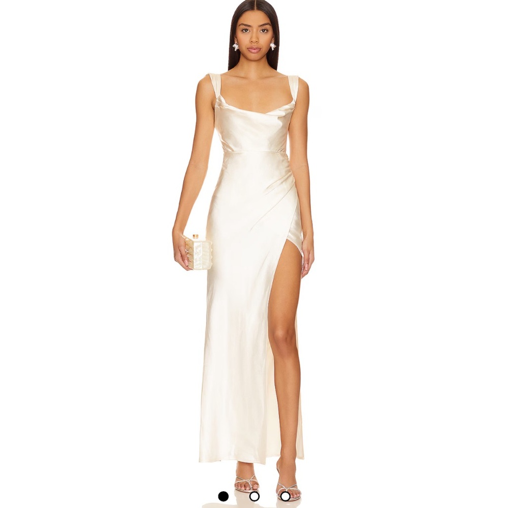 HAVANNA DRESS IVORY RUNAWAY THE LABEL